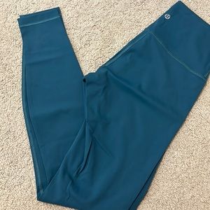 blue lulu lemon leggings